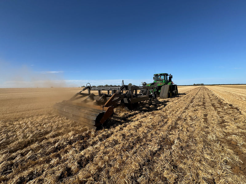 Tillage in the paddock